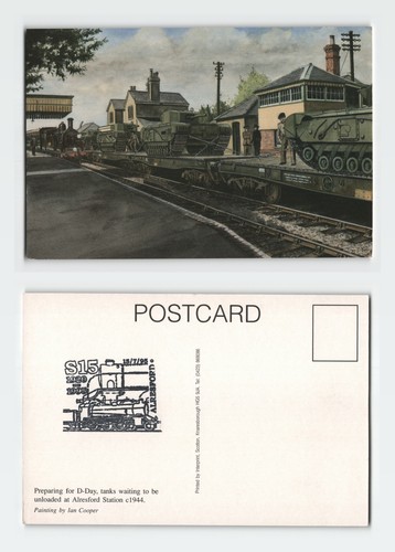 Vintage postcard alresford - vintage,