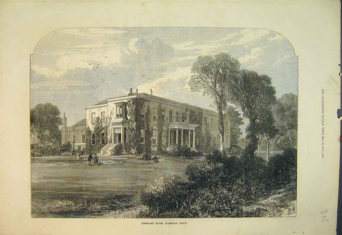 Exterior view tichborne house - view,