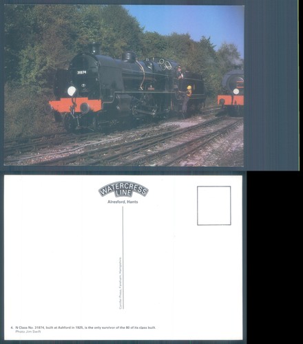 1945 postcard alresford - postcard,