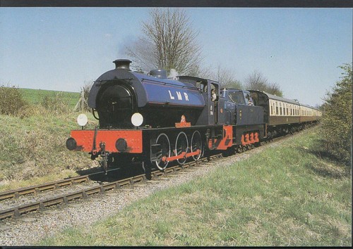 Railway postcard wd 196 - railway,