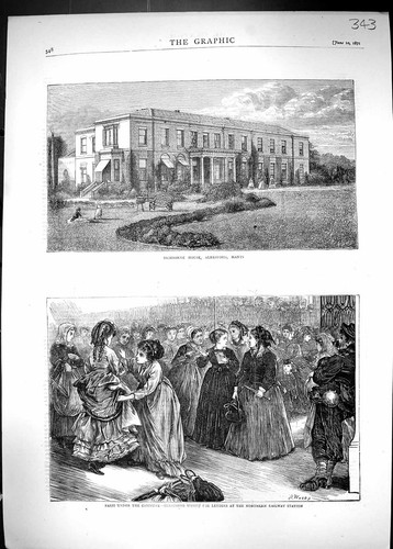 Old 1871 tichborne house - 1871,